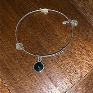 Alex and Ani emerald birth stone bracelet